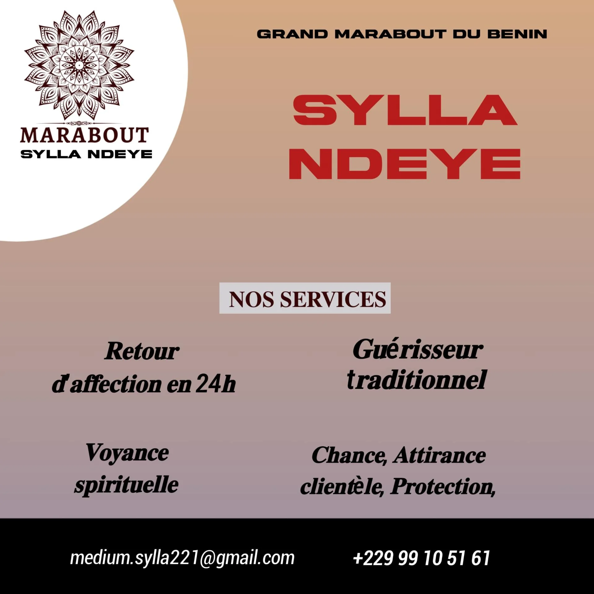 Grand Médium Marabout Africain de Confiance en France pour des Solutions Garanties