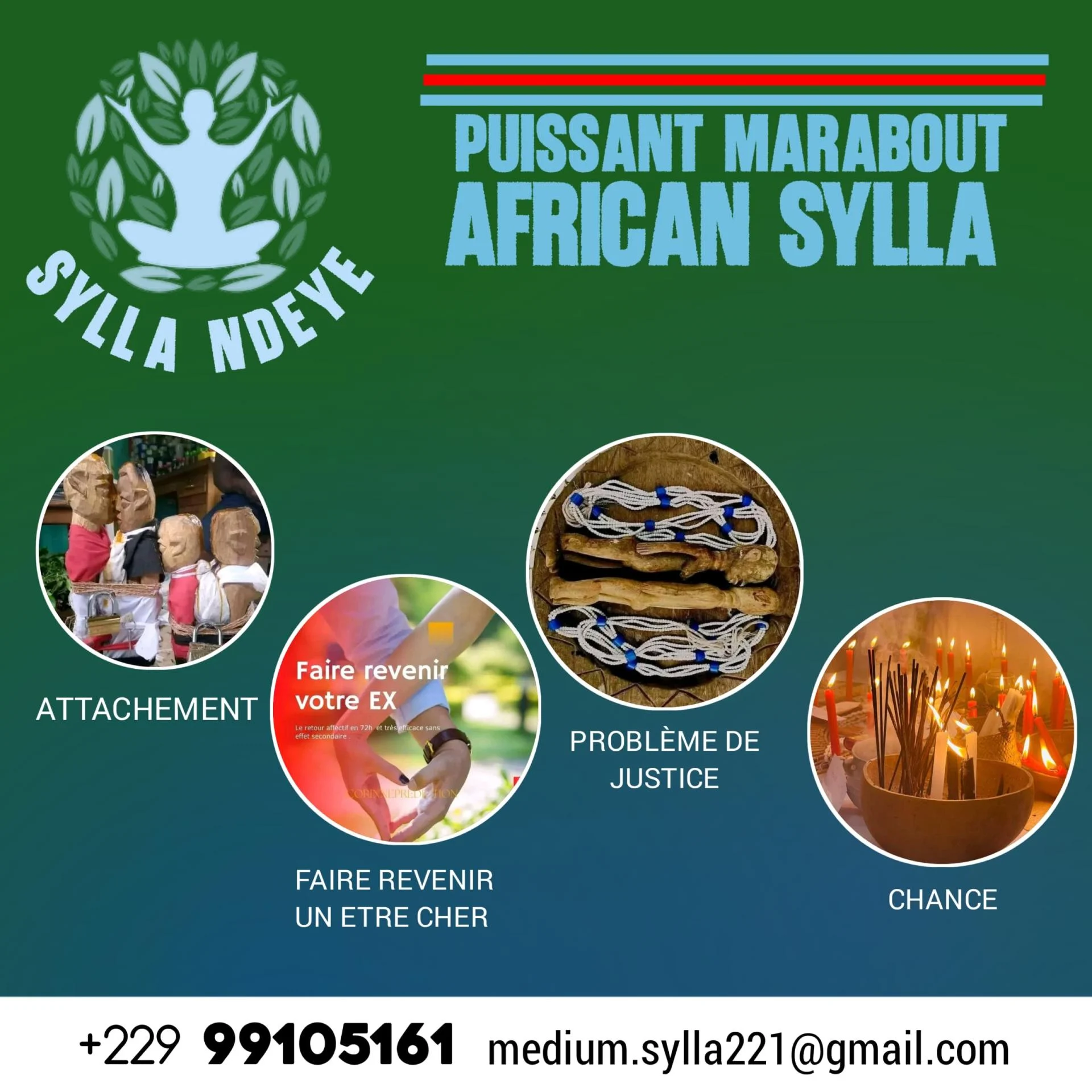 Retour Affectif Garanti, Médium Sylla Ndeye