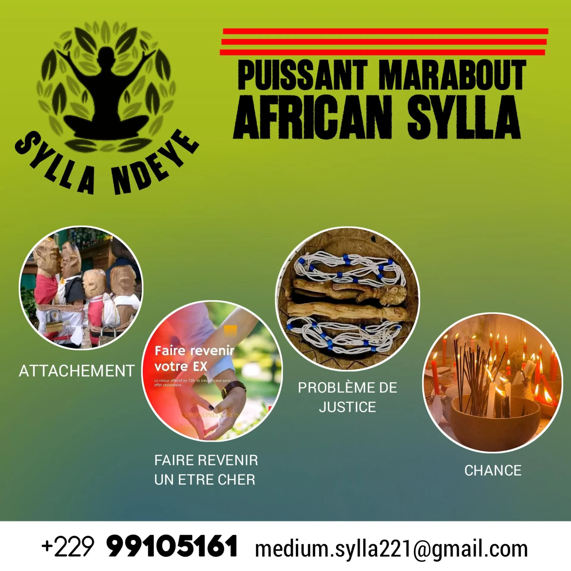 Medium et Marabout Africain au Luxembourg